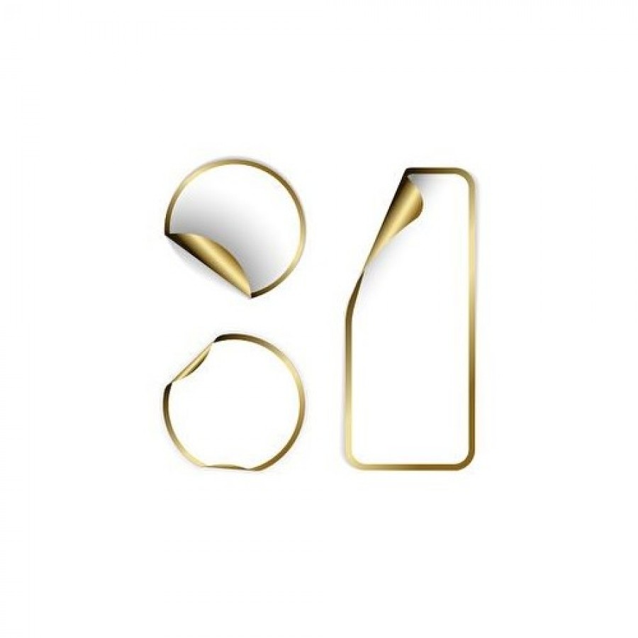 Custom Block-out Vinyl Labels (Glossy)