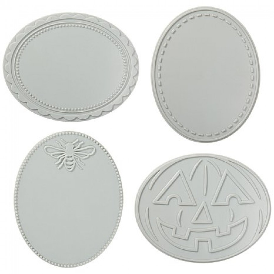 Oval Letterpress Printed Labels