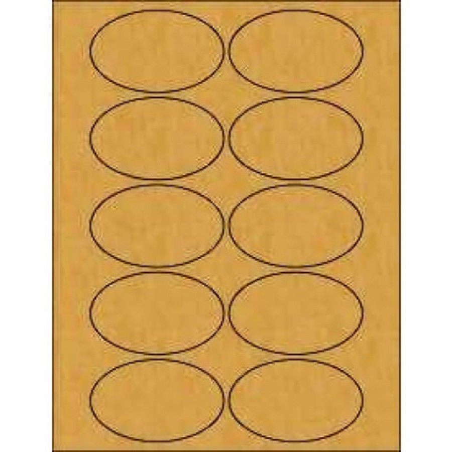 Oval Lip Balm Labels