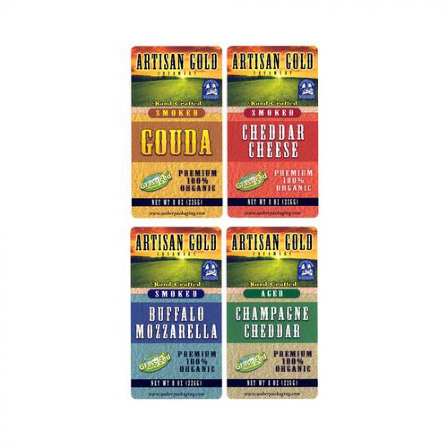 Rectangular Cheese Labels