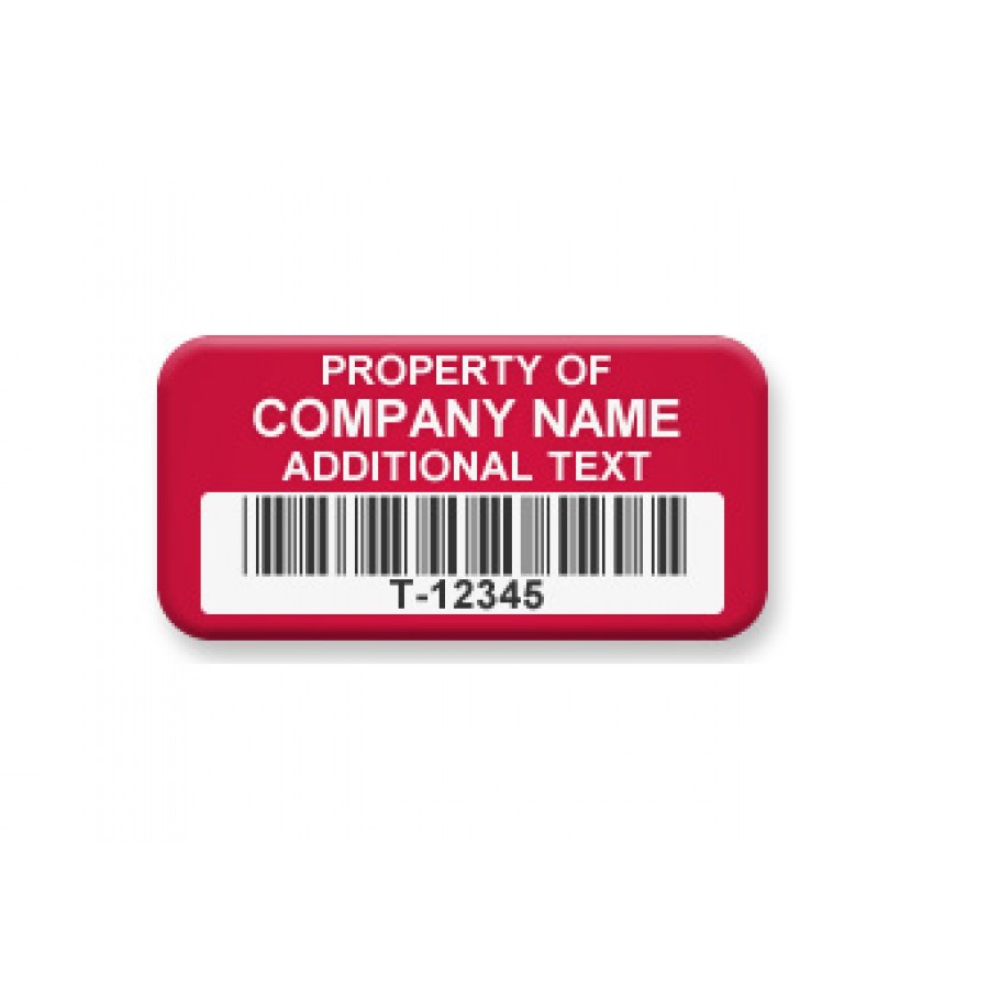 Rectangle Tamper Evident Security Labels