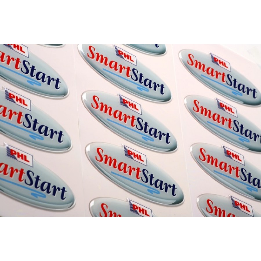 Custom Resin domed labels