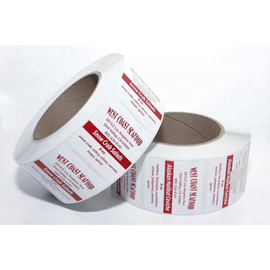 Round Roll Labels