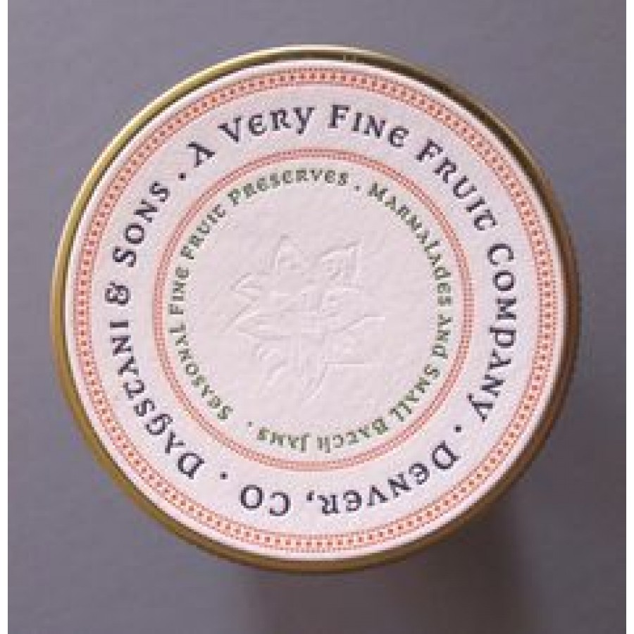 Round Letterpress Printed Labels