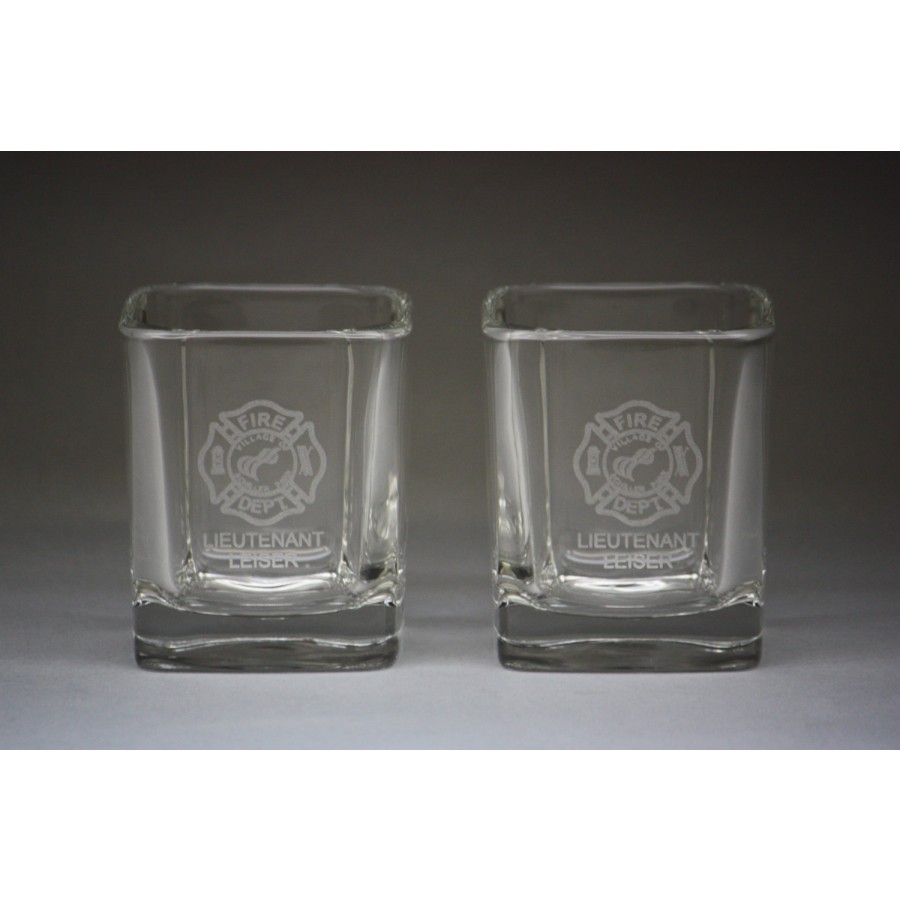 Square Frosted/Etched Labels