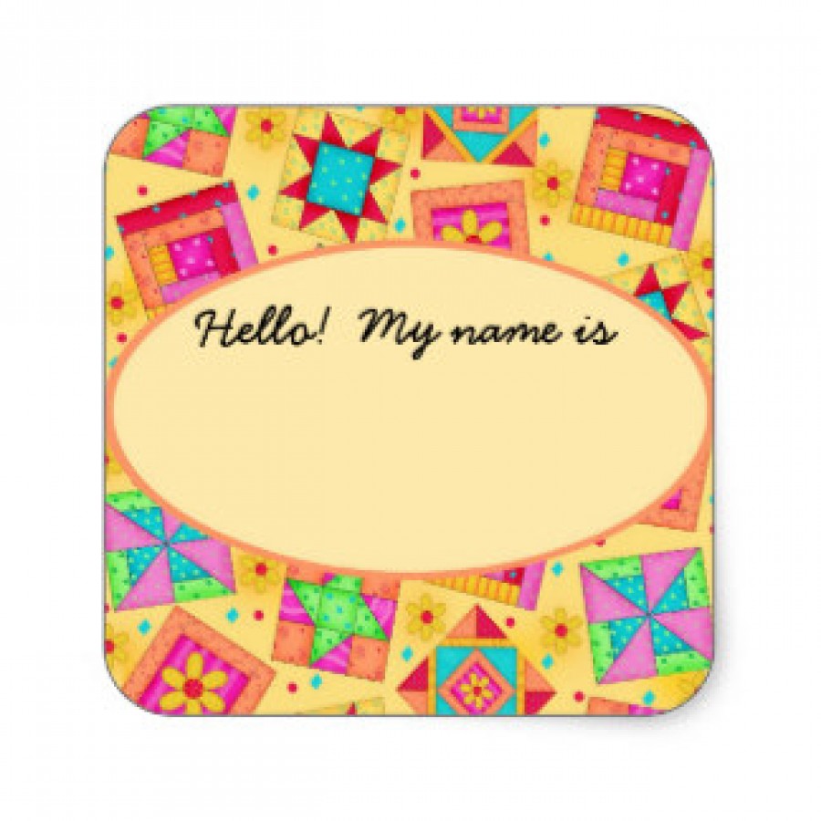 Square Block-out Vinyl Labels (Glossy)