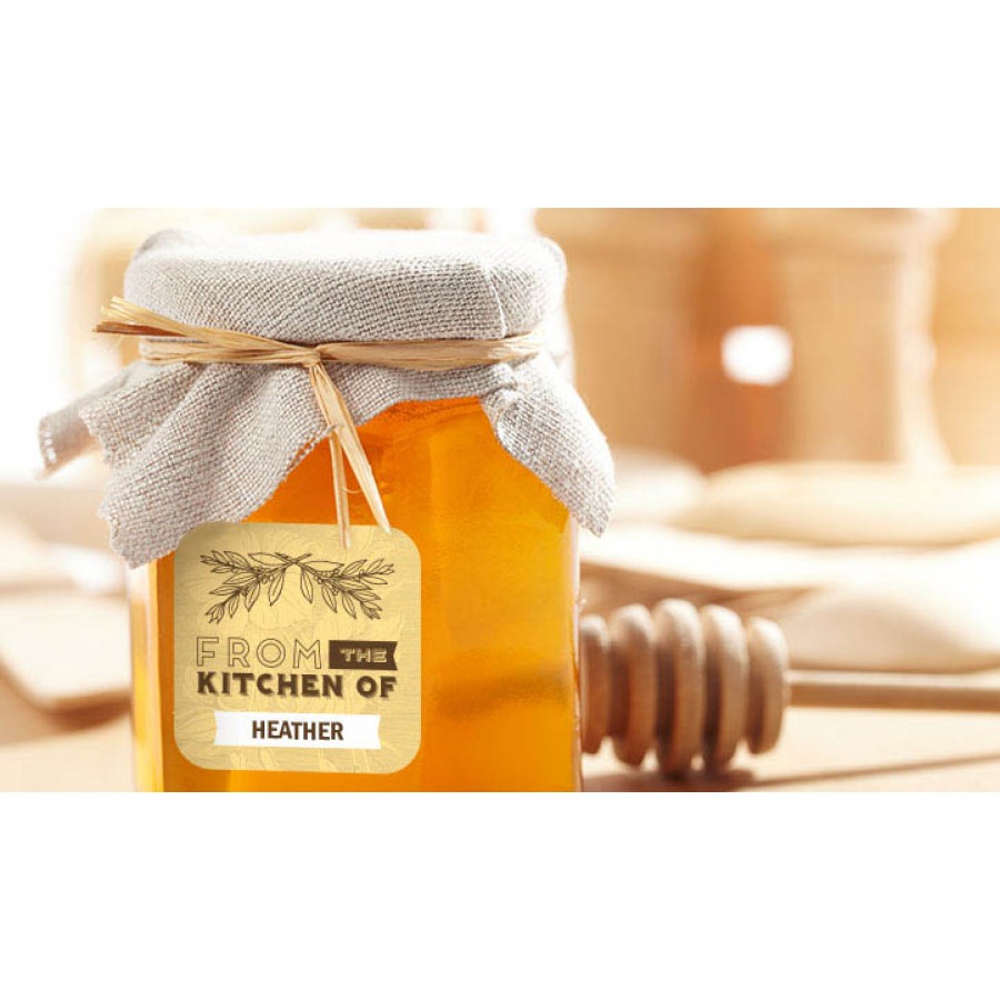 Square Jar Labels