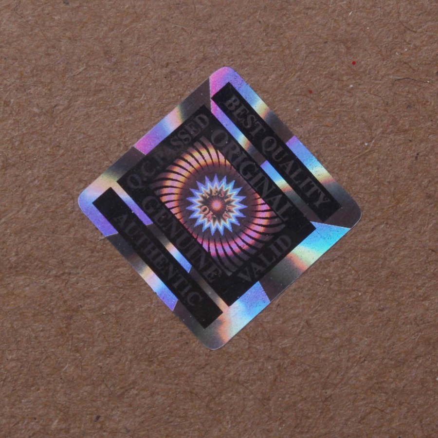 Square 3D Hologram Labels