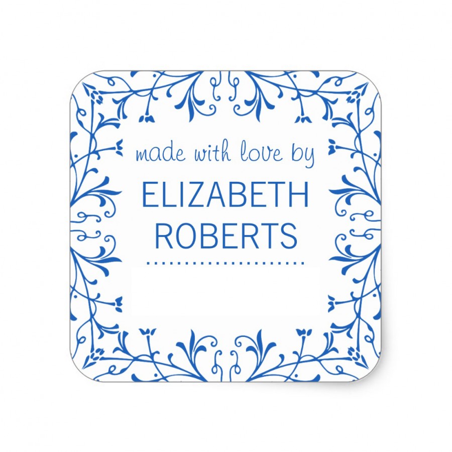 Square Canning Labels