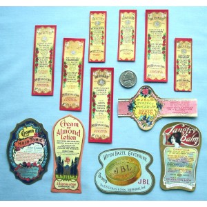 Household Die Cut Labels