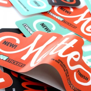 Die Cut Vinyl Labels