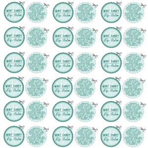 Custom Lip Balm Labels