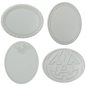 Oval Letterpress Printed Labels