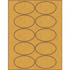 Oval Lip Balm Labels