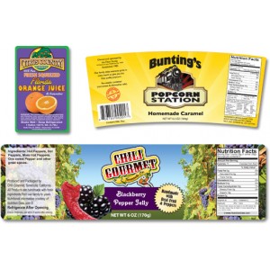 Oval Product Labels