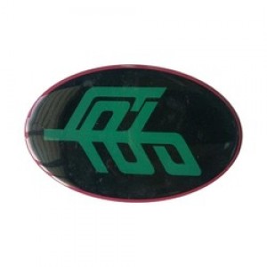 Oval Resin domed labels