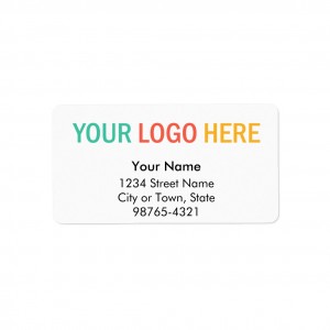 Rectangle Block-out Vinyl Labels (Glossy)