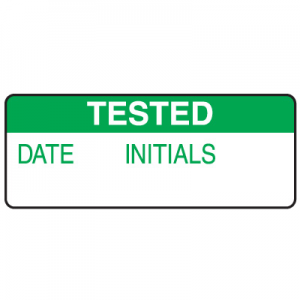 Rectangle Durable Laminated Labels