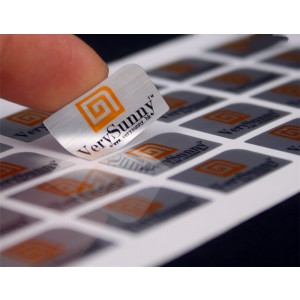 Rectangle Foiled Labels