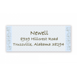 Rectangle Return Address Labels