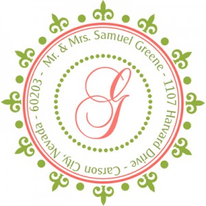 Round Address Labels