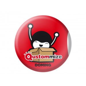 Round Resin domed labels