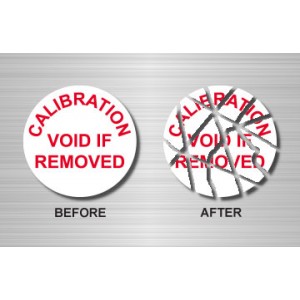 Round Tamper Evident Security Labels