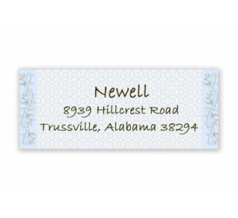 Rectangle Return Address Labels