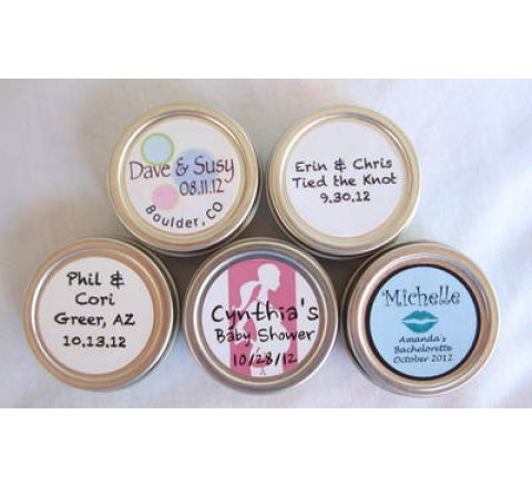 Round Lip Balm Labels