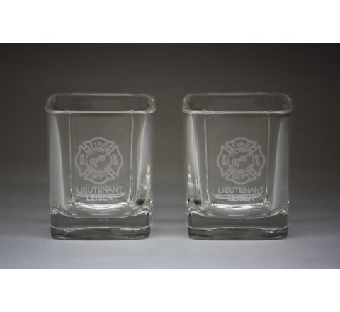 Square Frosted/Etched Labels