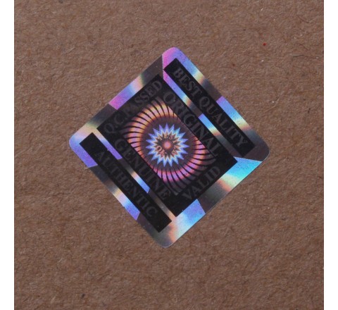 Square 3D Hologram Labels