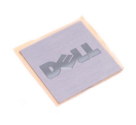 Square Brushed Aluminium Labels